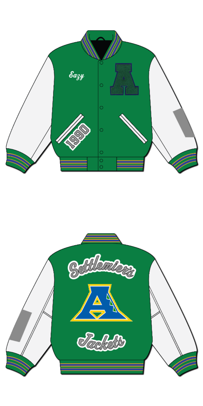 OSAA High School Varsity Jacket - Customer's Product with price 706.00 ID Ka8dSeNDt8tnFhZe4vXrj3-y