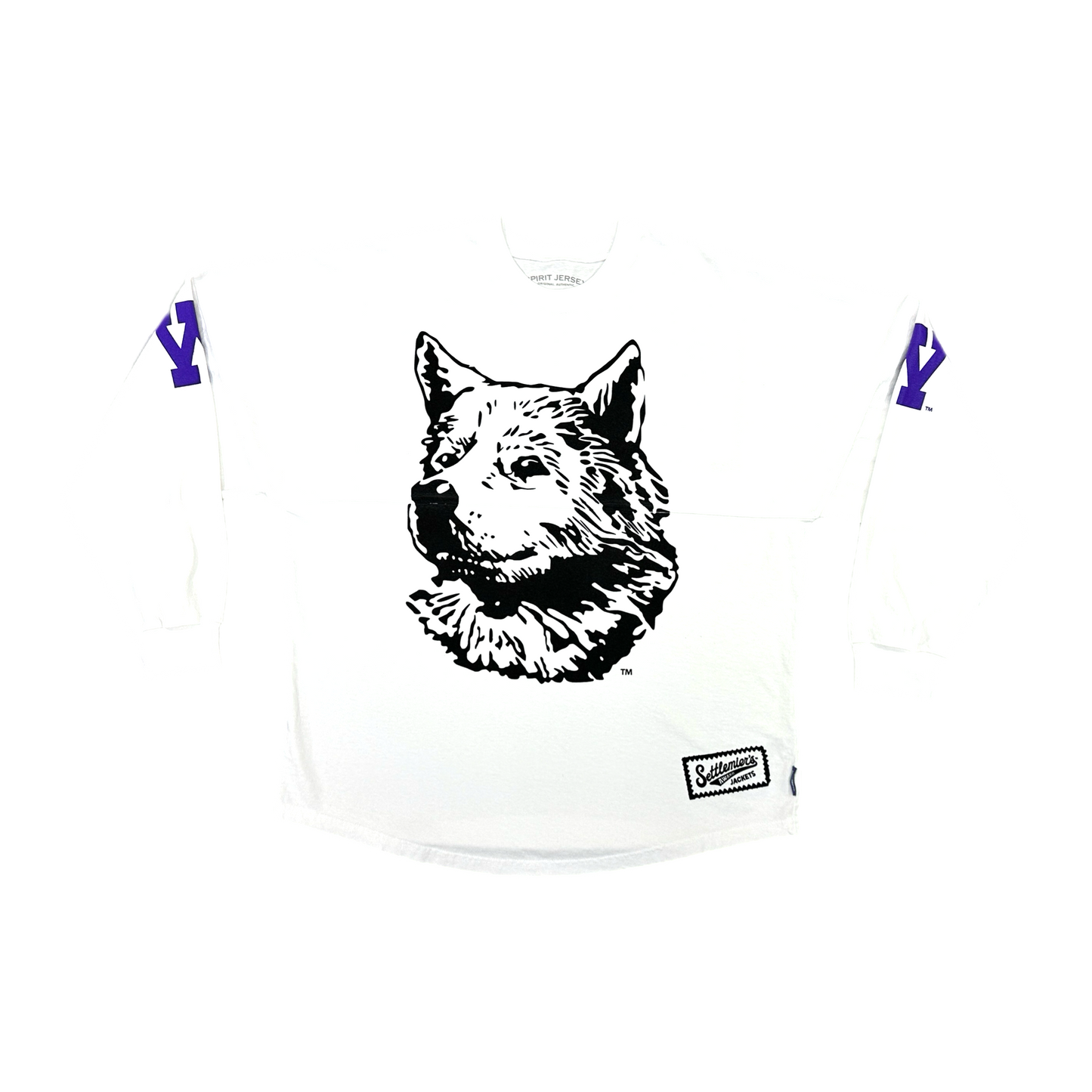 Settlemier's Collegiate x Spirit Jersey - WOOF Long Sleeve Shirt