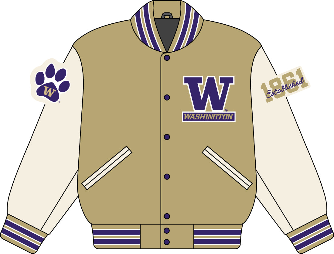 Settlemier's Collegiate x University of Washington - Jacket 1 - Color 2