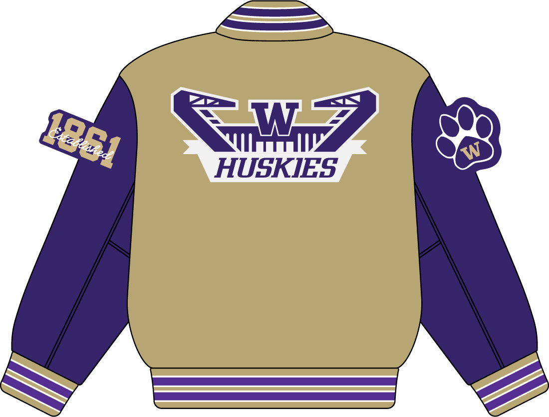 Settlemier's Collegiate x University of Washington - Jacket 1 - Color 3