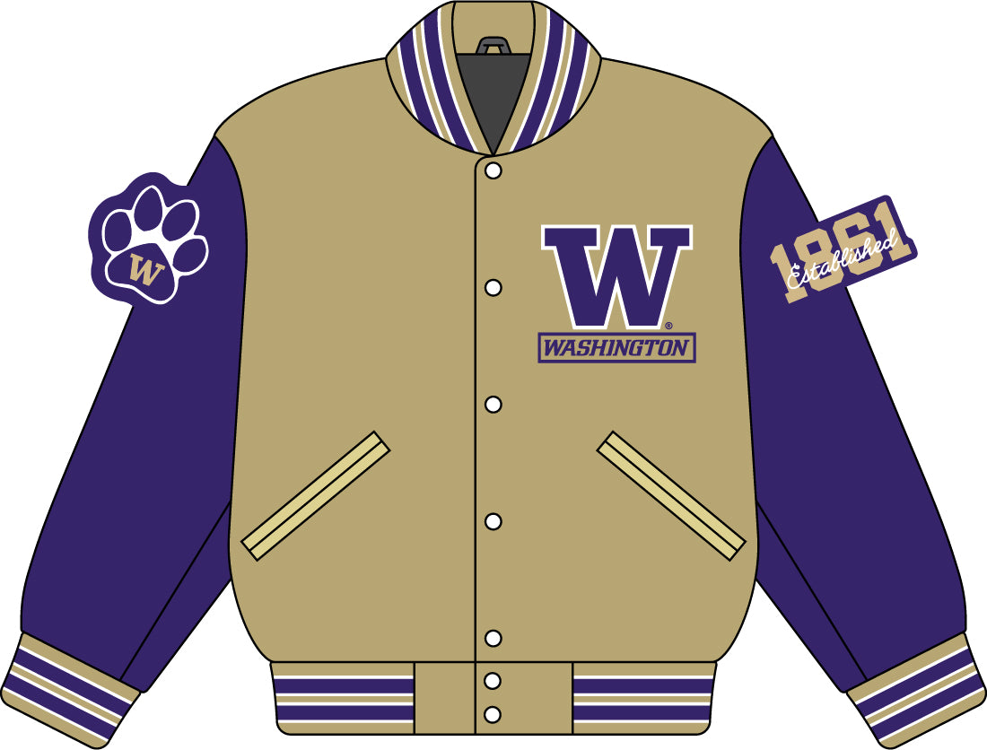 Settlemier's Collegiate x University of Washington - Jacket 1 - Color 3