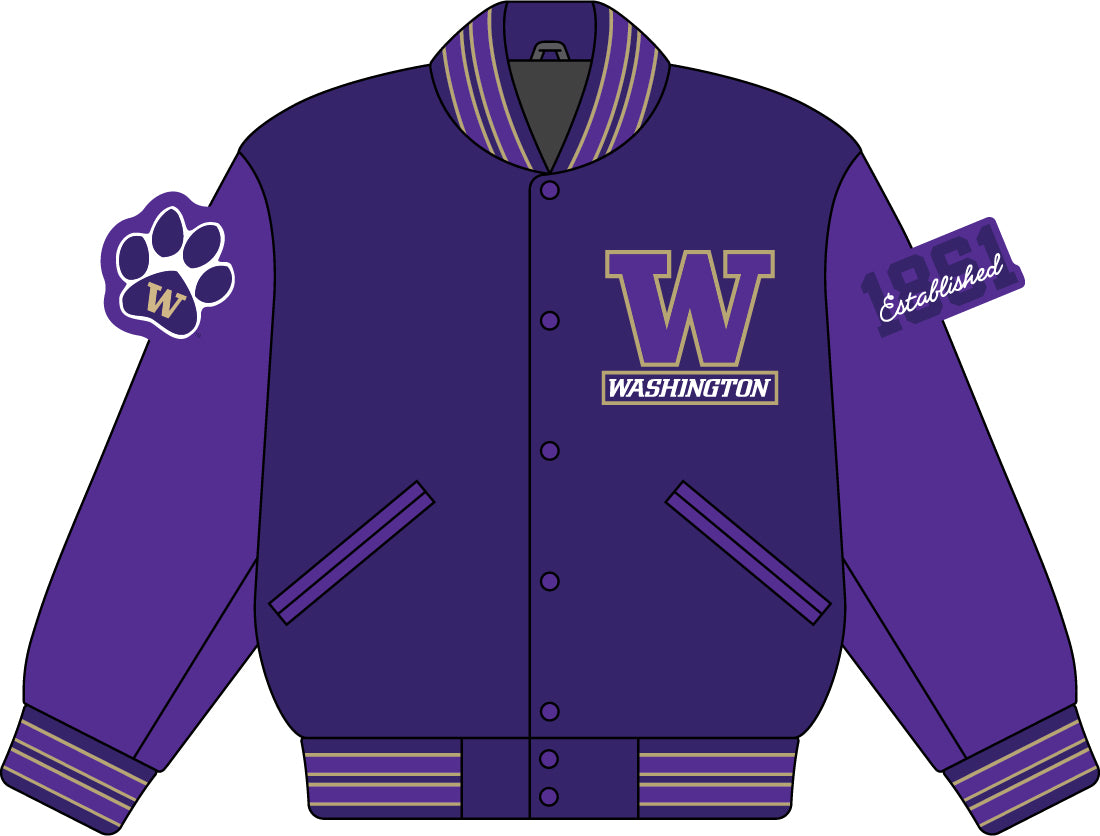 Settlemier's Collegiate x University of Washington - Jacket 1 - Color 4
