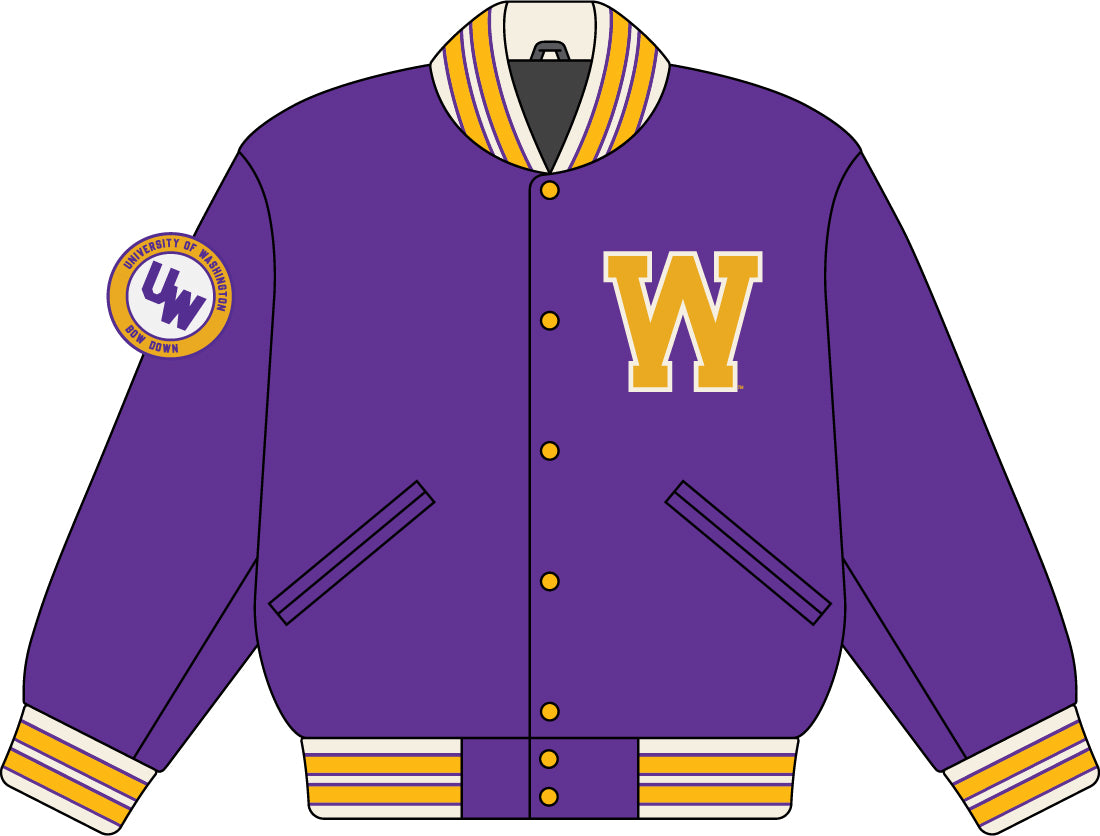 Settlemier's Collegiate x University of Washington - Jacket 3 - Color 1