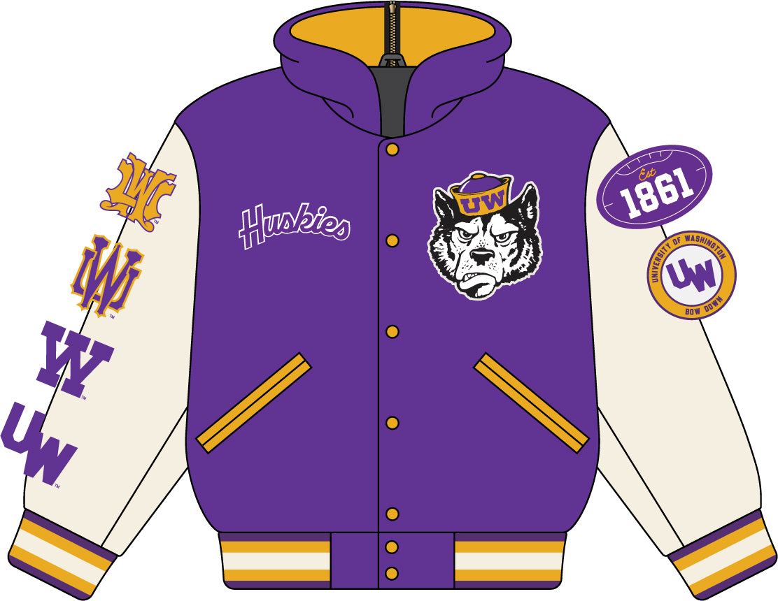 Settlemier's Collegiate x University of Washington - Jacket 5 - Color 1