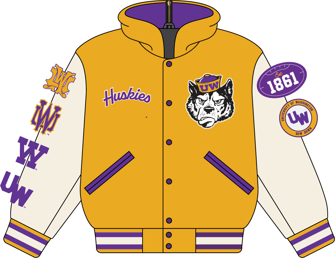 Settlemier's Collegiate x University of Washington - Jacket 5 - Color 2