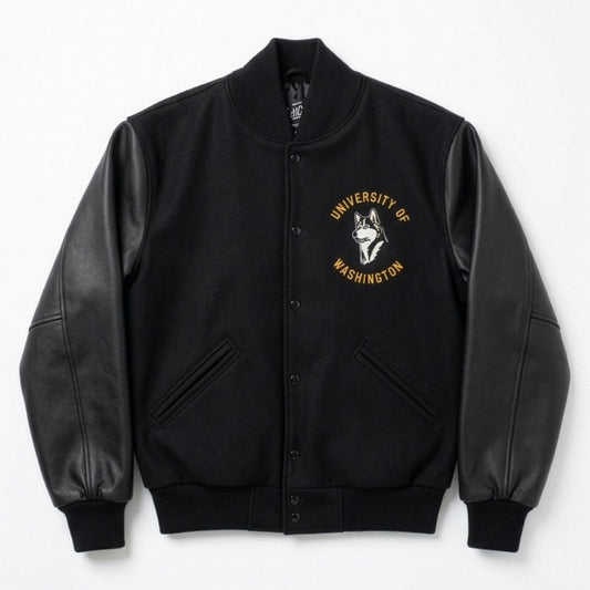 Settlemier's Collegiate x University of Washington - UW - Wool & Leather